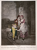 Cherry seller, Cries of London, 1795