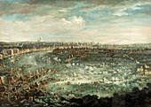 The Thames During the Great Frost of 1739'