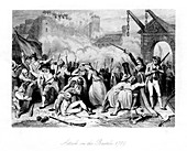 Attack on the Bastille, 1789', (1845)