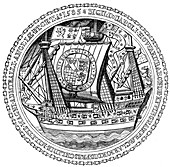 Seal and Autograph of Lord Howard of Nottingham, 1585