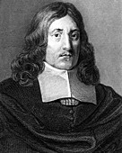 John Milton, 17th century English poet, (1820)