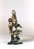 Microscope made by C Reichert, Vienna, 1895