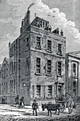 Sir Isaac Newton's house, London, c1880