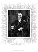 John Locke, English philosopher, c1680-1704