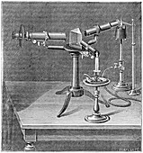 Spectroscopic apparatus used by Bunsen and Kirchhoff, c1895
