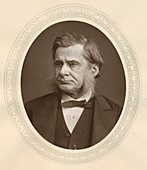 Thomas, Henry Huxley, English biologist, 1877
