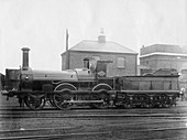 London and South Western Railway Locomotive, c1880