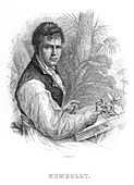 Alexander von Humboldt, German naturalist, c1830