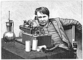 Thomas Alva Edison, 1888