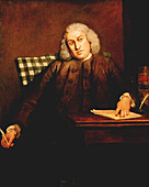 Samuel Johnson, English man of letters, 1756-1757