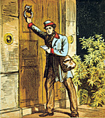 There is the Postman's knock!', 1867.