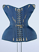 Back view of a corset, c1851