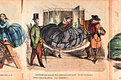 Crinoline - its difficulties and dangers', c1860