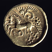 Prehistoric gold coin