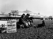 Brighton Beach, East Sussex, mid 1960s