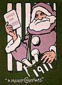 Votes for Women' Christmas card, 1911