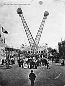 Flip-Flap amusement ride, London, 1908