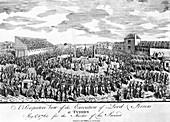 Execution of the Earl of Ferrers at Tyburn, London, 1760