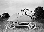 Robert Wil-de-Gose, his mother and nanny in 'The Bug', 1912