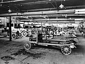 Austin assembly shop, 1914