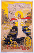 Poster advertising car coachwork, 1899