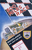 A programme for Brooklands 500 miles race, 1935