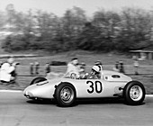 Porsche Formula 1 car, Brussels Grand Prix, Belgium, 1961