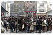 Sunday Morning in the New Cut, Lambeth', 1872