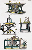 Wood machinery, 19th century