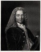 Voltaire, French author, playwright and satirist