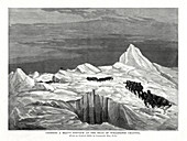 Crossing a Heavy Ice-Pack, 1877