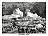 Breaking-up of an Ice-Field', 1877
