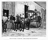 Stagecoach, Nicaragua, 19th century