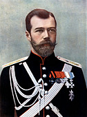 Czar Nicholas II of Russia, late 19th-early 20th century