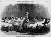 Florence Nightingale, English nurse and hospital reformer