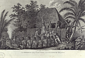 Natives of the Sandwich Islands, Hawaii, c1778