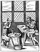 Dice Maker's Workshop, 16th century