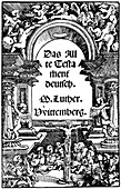Luther's translation of the Old Testament, 1534