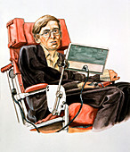 Stephen William Hawking, British theoretical physicist