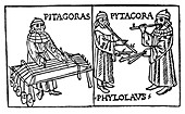 Pythagoras, Greek philosopher and scientist
