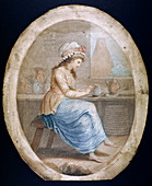 The Staffordshire Girl', late 18th-early 19th century