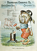 Trade card for Fairbank Canning Company, Chicago, Illinois