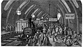 The Workmen's Train', 1872