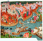 Marco Polo, Venetian merchant and explorer, 14th century