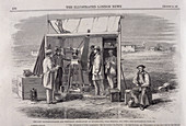 The Kew heliograph used in an eclipse-viewing expedition