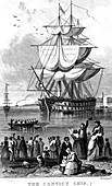The Convict Ship', c1820