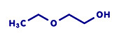 2-ethoxyethanol solvent molecule