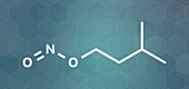 Amyl nitrite molecule