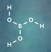 Boric acid molecule