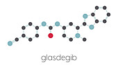Glasdegib cancer drug molecule